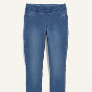 Super Skinny Mid-Rise Pull-On Jeggings Sz 14